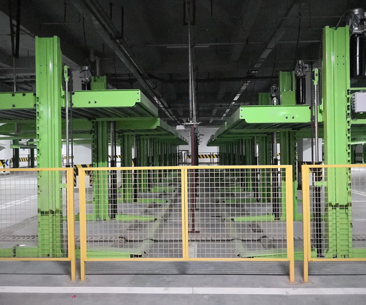 福泉市四柱簡易升降類機(jī)械停車庫